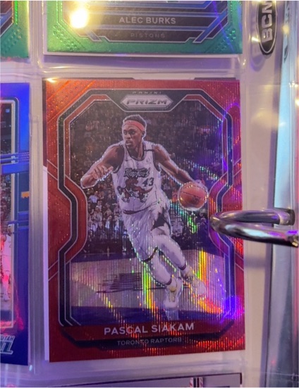 2020-21 Panini Prizm #134 Pascal Siakam — front