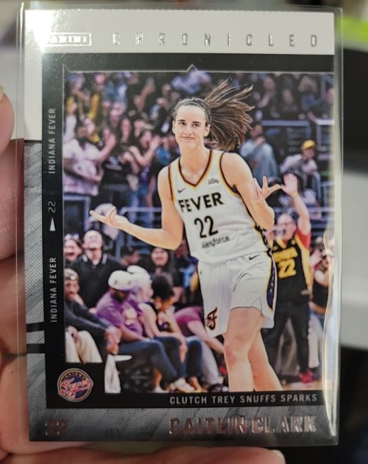 2025 Panini Chronicled #21 Caitlin Clark — front
