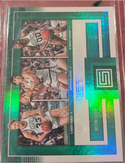 2017-18 Panini Status Factions #6 Larry Bird Kevin McHale Robert Parish — front