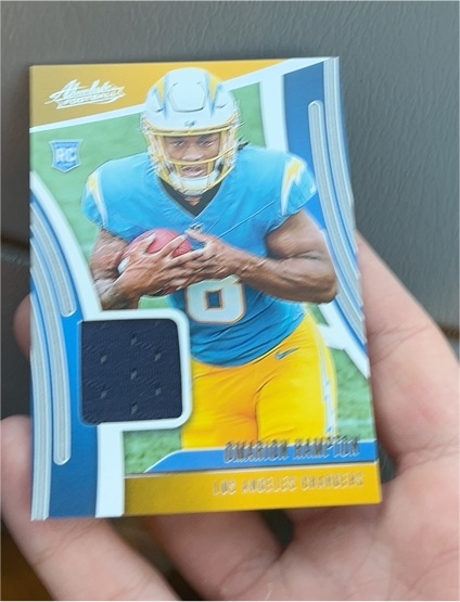 2025 Panini Absolute #ARM-OHN Omarion Hampton — front