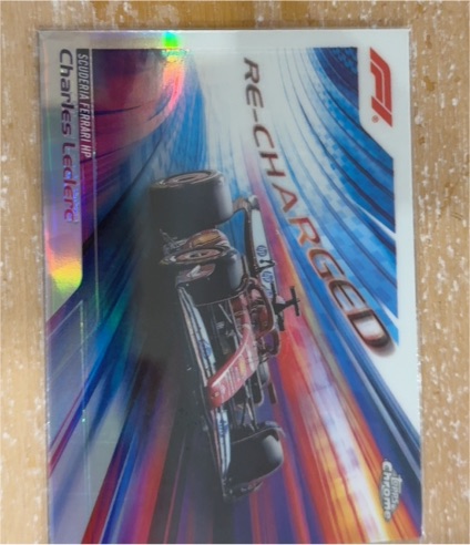 2024 Topps Chrome Formula 1 Re-Charged #RECH-3 Charles Leclerc — front