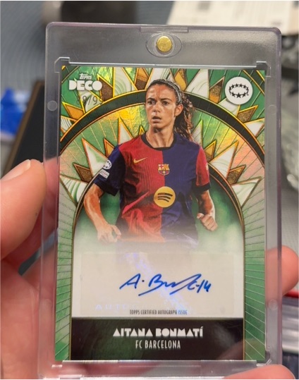2024-25 Topps Deco #/99 Aitana Bonmati — front