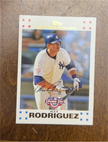 2007 Topps Opening Day #119 Alex Rodriguez — front