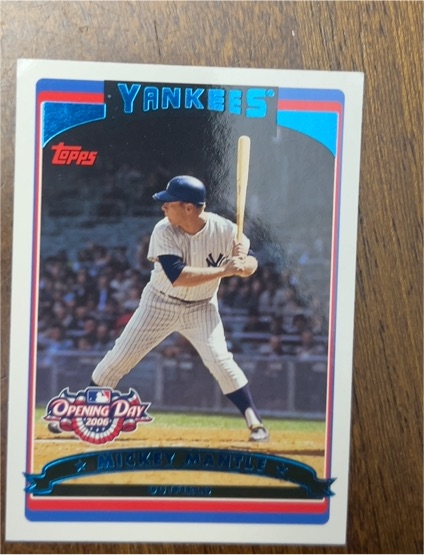 2006 Topps Opening Day #7 Mickey Mantle — front