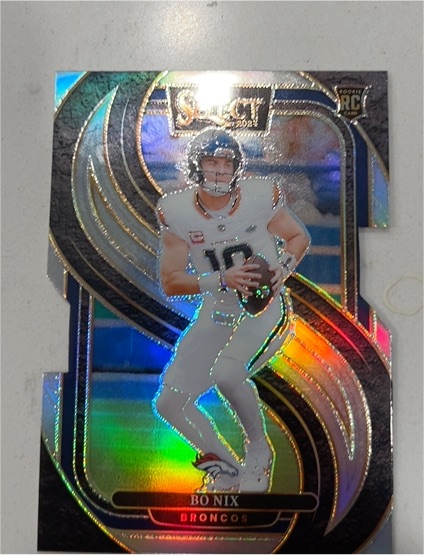 2024 Panini Select #117 Bo Nix — front