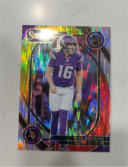 2024 Panini Select Club Level #300 Will Reichard — front