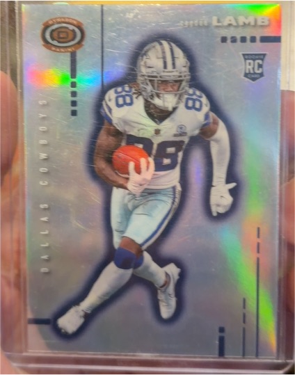 2020 Panini Chronicles #D-11 CeeDee Lamb Dynagon Rookie — front