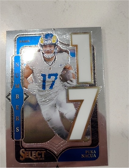 2024 Panini Select #17 Puka Nacua — front