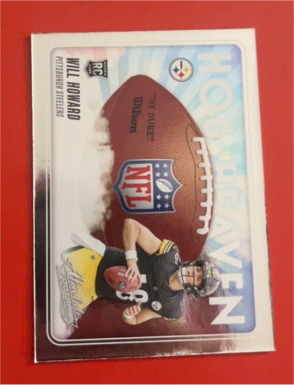 2025 Panini Absolute #HH-WHD Will Howard Hog Heaven — front