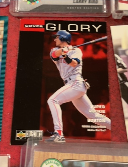 1998 Upper Deck Collector's Choice Cover Glory #1 Nomar Garciaparra — front