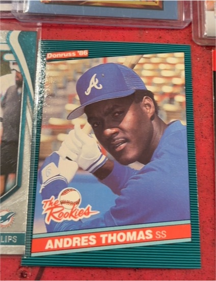 1986 Donruss The Rookies #10 Andres Thomas — front