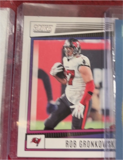 2022 Panini Score #67 Rob Gronkowski — front
