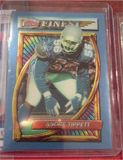 1994 Topps Finest #81 Andre Tippett — front
