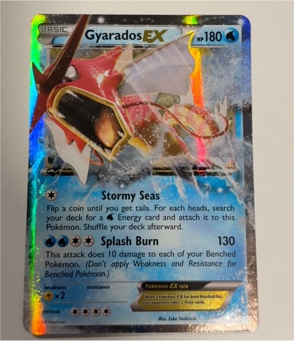 2016 Pokémon XY Breakpoint #26 Gyarados EX — front