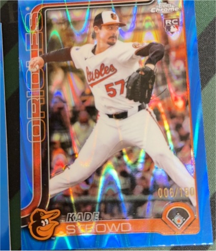 2025 Topps Chrome Update #US146 Kade Strowd — front