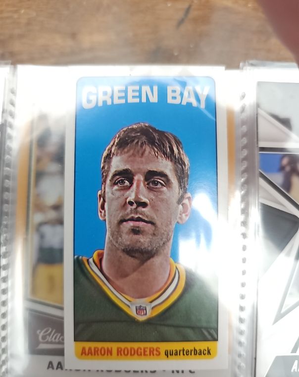 2012 Topps 1965 Mini #120 Aaron Rodgers — front