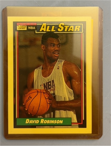 1992-93 Topps All-Star #106 David Robinson — front