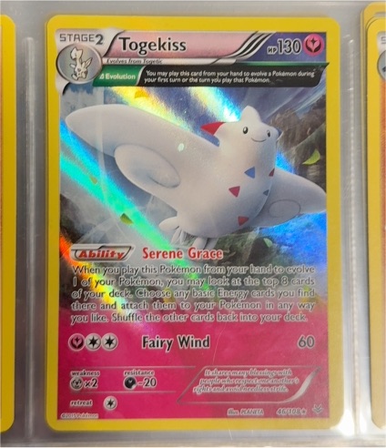 2015 Pokémon Roaring Skies #46 Togekiss — front