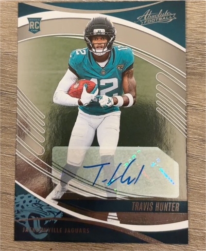 2025 Panini Absolute #186 Travis Hunter — front