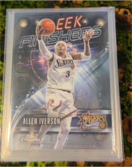 2025-26 Topps Chrome Sleek Finishers #SF-13 Allen Iverson — front