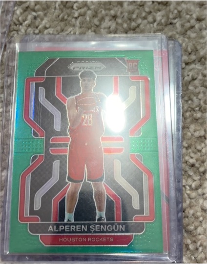 2021-22 Panini Prizm #318 Alperen Sengun — front