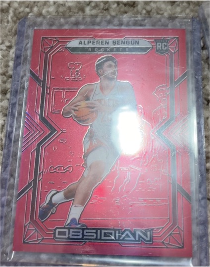 2021 Panini Obsidian #166 Alperen Sengun — front