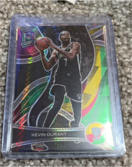 2021-22 Panini Spectra #7 Kevin Durant — front