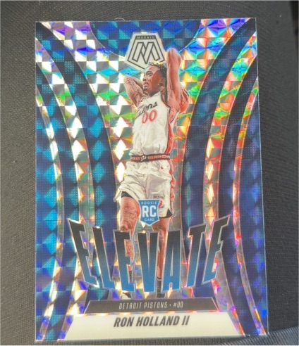 2024-25 Panini Mosaic #15 Ron Holland II Elevate Silver Mosaic — front