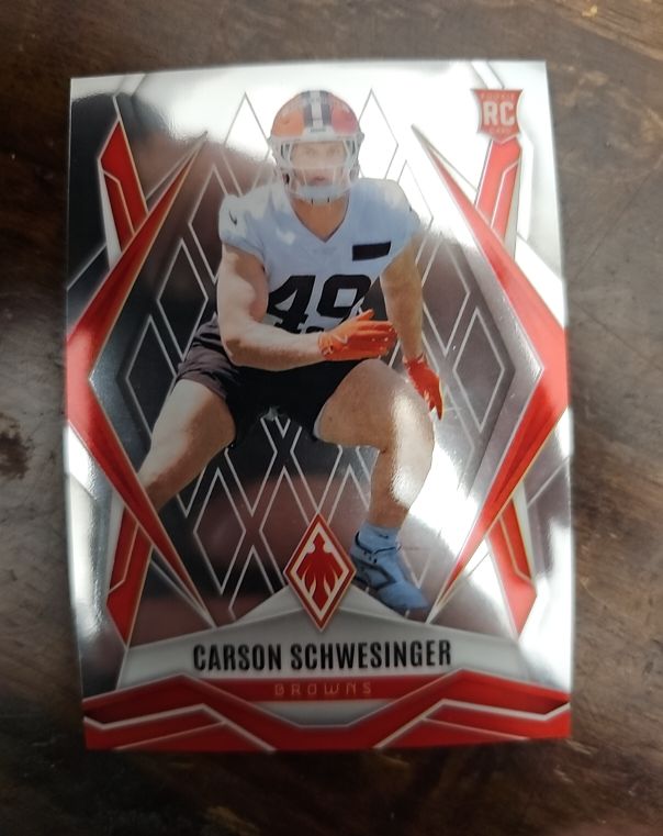 2025 Panini Phoenix #201 Carson Schwesinger — front
