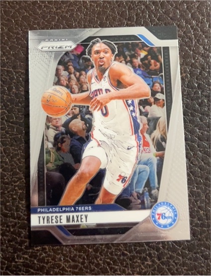 2024-25 Panini Prizm #96 Tyrese Maxey — front