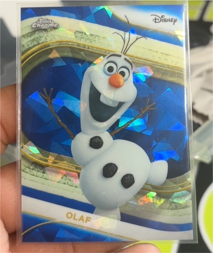 2025 Topps Chrome Disney #113 Olaf — front