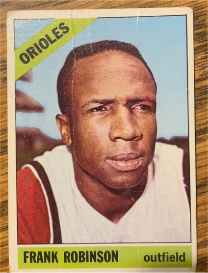 1966 Topps #310 Frank Robinson — front