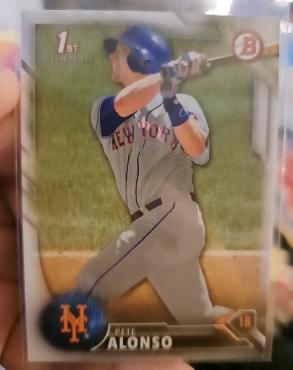 2016 Bowman Draft #BD-92 Pete Alonso — front
