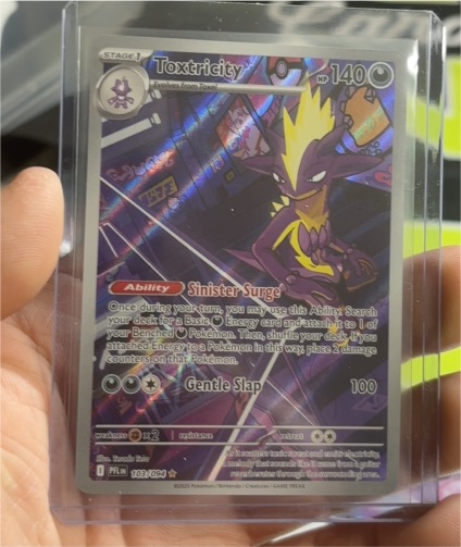 2020 Pokémon ME02 #103 Toxtricity Illustration Rare Phantasmal Flames — front