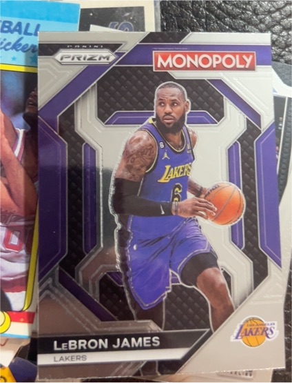 2023-24 Panini Prizm Monopoly #PS9 LeBron James — front