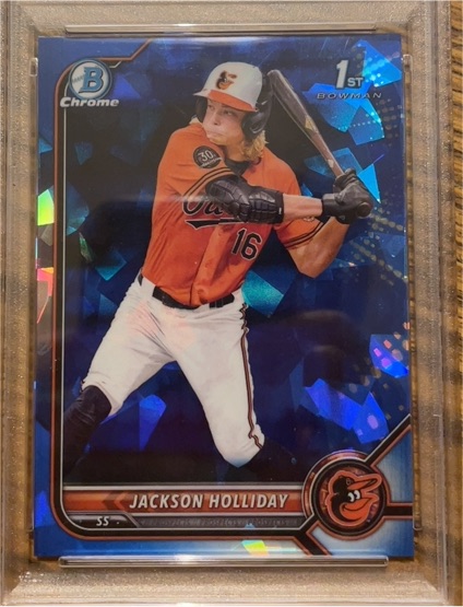 2022 Bowman Chrome #16 Jackson Holliday — front