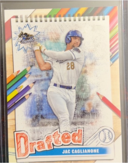 2025 Topps Pro Debut #DF-20 Jac Caglianone Drafted — front