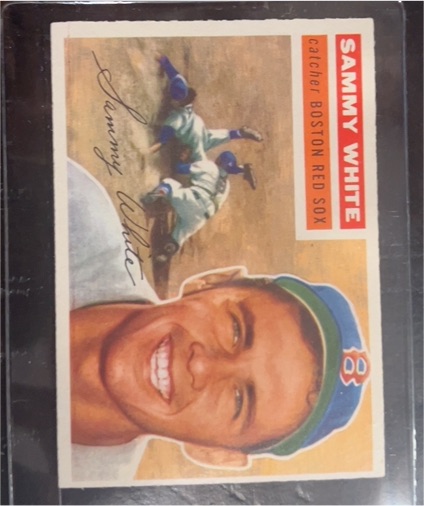 1956 Topps #168 Sammy White — front