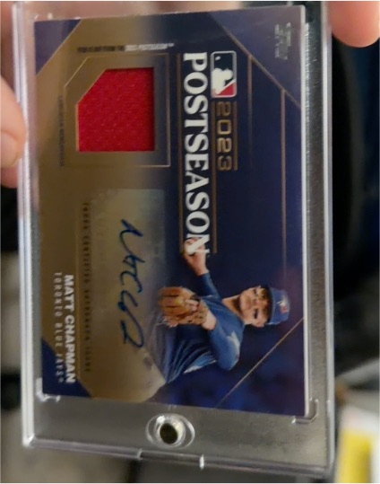 2024 Topps Postseason Performance #PPAR-MC Matt Chapman — front