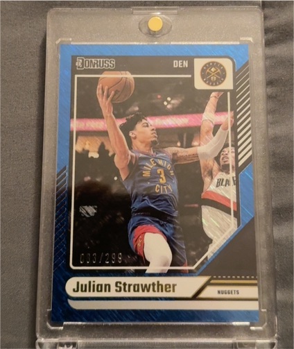 2024-25 Donruss #182 Julian Strawther — front
