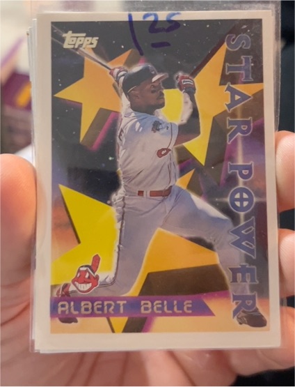 1996 Topps #223 Albert Belle — front