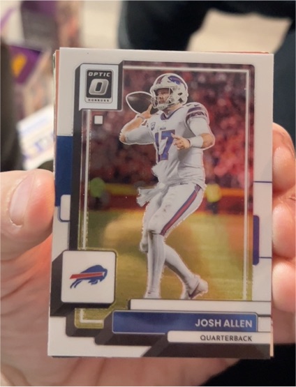 2022 Panini Donruss Optic #20 Josh Allen — front