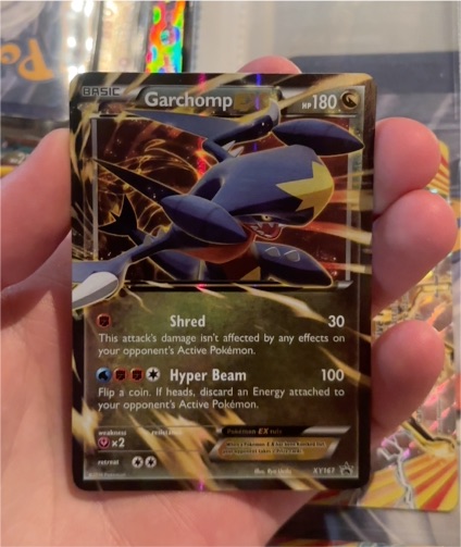 2016 Pokémon XY Black Star Promo #XY167 Garchomp EX — front