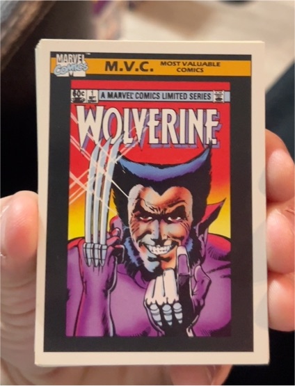 1990 Impel Marvel Universe Series 1 #133 Wolverine — front