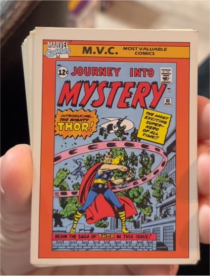 1990 Impel Marvel Universe #128 Journey Into Mystery #83 Thor — front