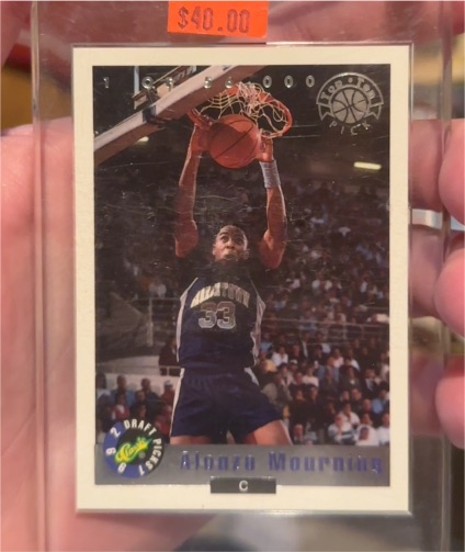 1992 Classic Draft Picks #LP2 Alonzo Mourning — front