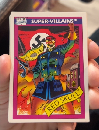 1990 Impel Marvel Universe #81 Red Skull — front
