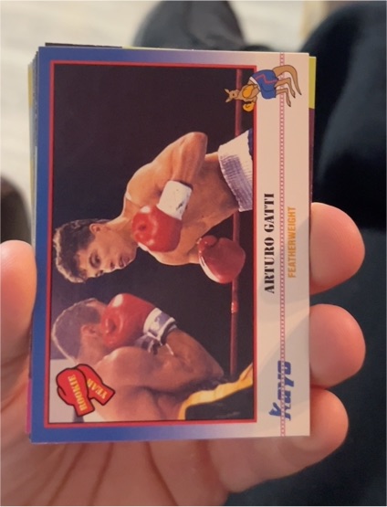 1991 Kayo #169 Arturo Gatti — front