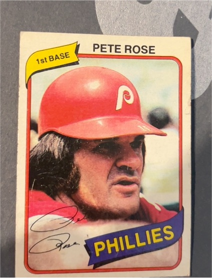 1980 Topps #540 Pete Rose — front