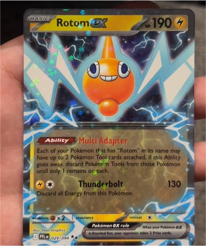 2014 Pokémon TCG Phantasmal Flames #29 Rotom EX — front
